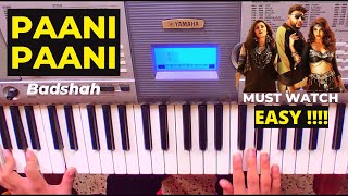 Badshah - Paani Paani | Piano version | New hindi song