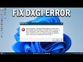 How To Fix DirectX Function Getdeviceremovedreason Failed With DXGI Error - Easy Fix
