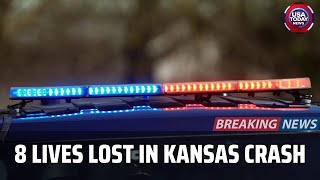 Tragic Kansas Crash Kills 8, Including Tulsa Public School Staff and Students । USA TODAY NEWS