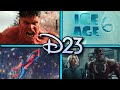 All The New Disney Reveals & MCU Trailers (D23 Brazil)