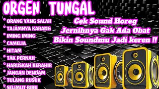 ORGEN TUNGGAL DANGDUT KALEM CEK SOUND JADI HOREG BIKIN SOUND MU JADI KEREN BOLO SELAMAT MENIKMATI