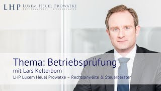 Betriebsprüfung – Hinweise und Informationen | LHP – Rechtsanwälte Steuerberater