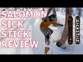 Salomon SickStick Snowboard Review  - Japan Treeriding