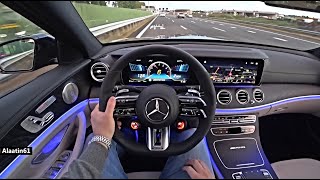 THE NEW MERCEDES AMG E63 S 2024 TEST DRIVE