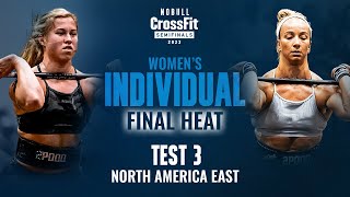 Women's Individual Test 3 Final Heat — 2023 North America East Semifinal