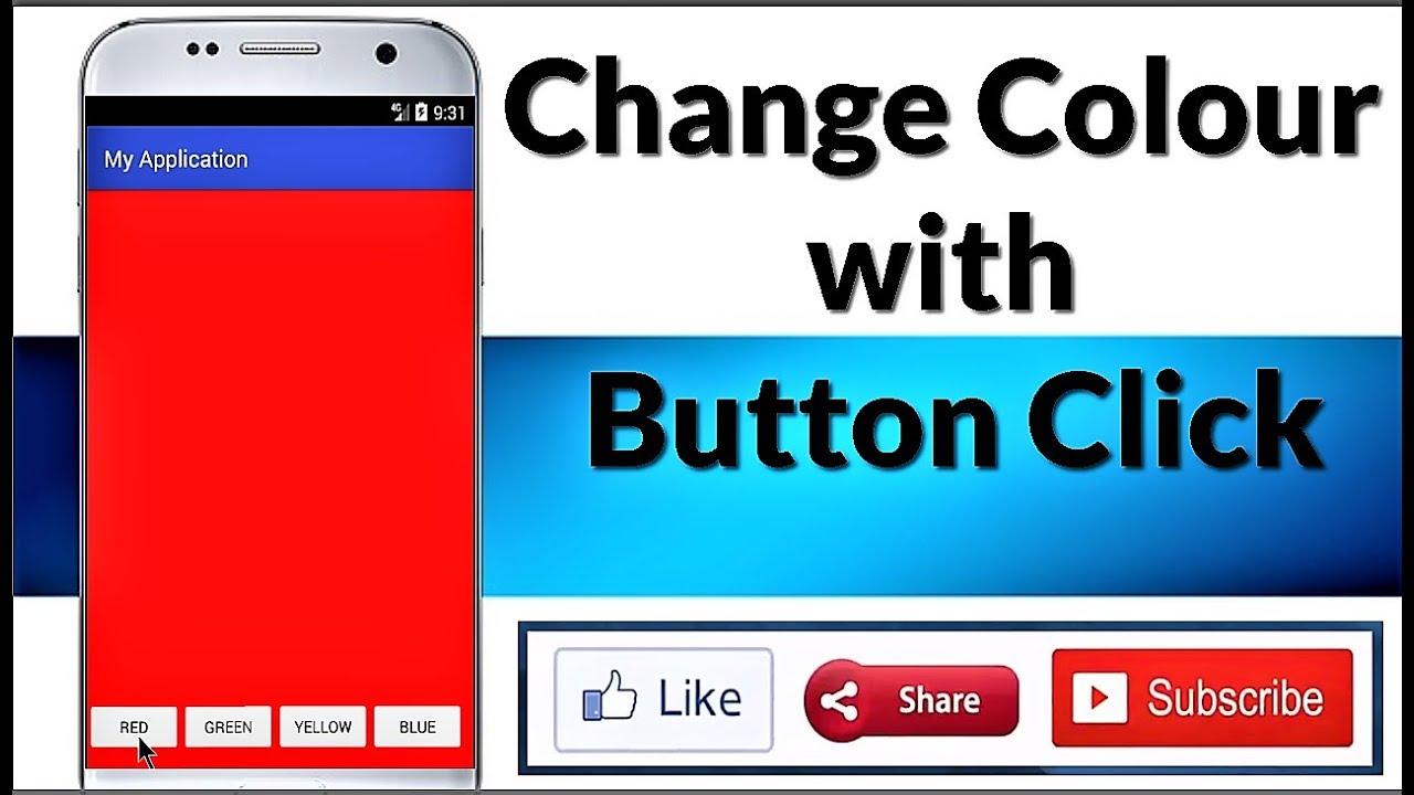 Change button color. Android button background Color. Button SETONCLICKLISTENER Android.