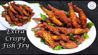 Crispy Fried Anchovy /Netholi Fish Fry | Anchovy Fish Fry | Party Special