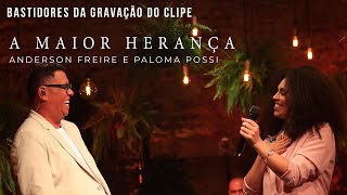 Anderson Freire e Paloma Possi - Bastidores do clipe \