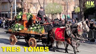 Tres Tombs de Sant Andreu | San Antoni Abat 2025 Barcelona, ​​Spain [4K]