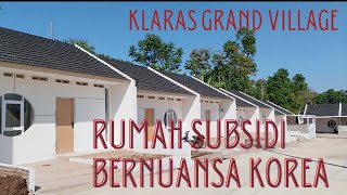 RUMAH SUBSIDI SMART HOME BERNUANSA KOREA PERTAMA DI SUMEDANG - KLARAS GRAND VILLAGE #rumahsubsidi