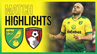 HIGHLIGHTS | Norwich City 1-0 AFC Bournemouth | Double Red Card and Teemu Pukki Penalty!
