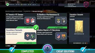 FIFA 23 Marquee Matchups – Fiorentina v Sassuolo SBC - Cheapest Solution & Tips