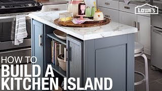 How to Build a DIY Kitchen Island