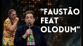 Vem ver Fasutão tocando com o Olodum  | Faustão Na Band