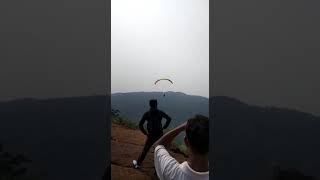 paragliding at chotcholja north garo hills meghalaya