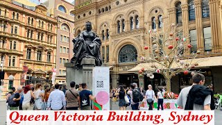 Queen Victoria Building (QVB), Sydney walking tour | Dec 2022 Australia