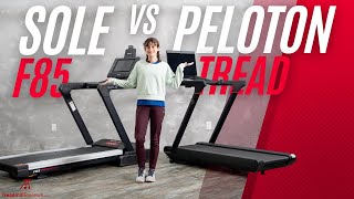 Sole F85 vs Peloton Tread | Which Treadmill Will You Choose?