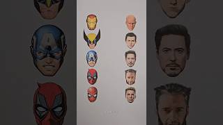 The Avengers matching puzzle🧩 #deadpool3 #shorts #viral #art