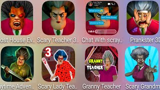 Scary Grandma Horror,Granny Teacher,Prankster 3D,Scary Tacher 3D,Scary Lady Teacher,Scary Nun 3D....