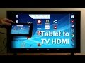 How to Connect Tablet to TV using HDMI - Easy & Fun!!!