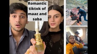 Maaz Safder New Romantic tiktok with Saba Abbasi
