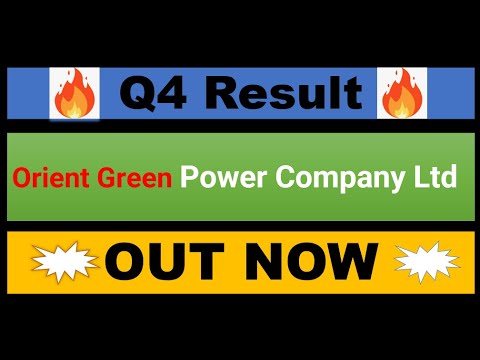 Orient Green Power Company Ltd Q4 Result 2023 | Orient Green Power Q4 ...