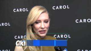 Cate Blanchett and Rooney Mara at the NY premiere of Carol