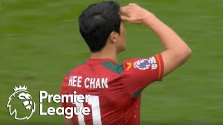 Hee-chan Hwang scores first goal for Wolves v. Man City | Premier League | NBC Sports