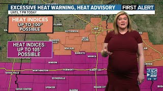 KEYC News Now This Morning Forecast Update 8-24-2023