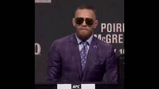 Coz he got Knocked the F out!! - Dustin Poirier during Presser
