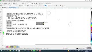 Corel Draw Tips & Tricks 8 ways to Copy and Item or Object