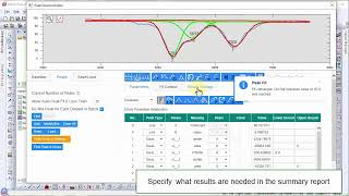 How to Do Batch Peak Fitting from a Graph