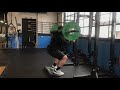 Heels Elevated Safety Bar Squat