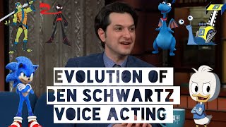 Evolution of Ben Schwartz voice acting (reupload) #benschwartz #disney #funny #s