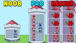 NOOB vs PRO vs HACKER - Hero Puzzle