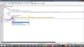 Tutorial 1 - Form Validation - Using javaScript and PHP - Part 1/9 Markup
