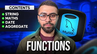 SQL Functions Mastery: String, Date, Math & Aggregate Tutorial