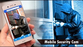 Turn Mobile Phone into WiFi Security Camera