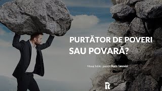 Florin Ianovici - Purtător de poveri sau povară?