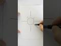 The easiest way to draw the Sun !
