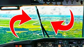 Why Pilots Don't Use Wipers on Rainy Flights