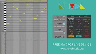 DEVIATE - Free Max for Live Device by Novel Music