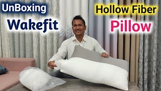 Unboxing Wakefit Hollow Fiber Pillow! Online Wakefit Pillow Genuine Review!