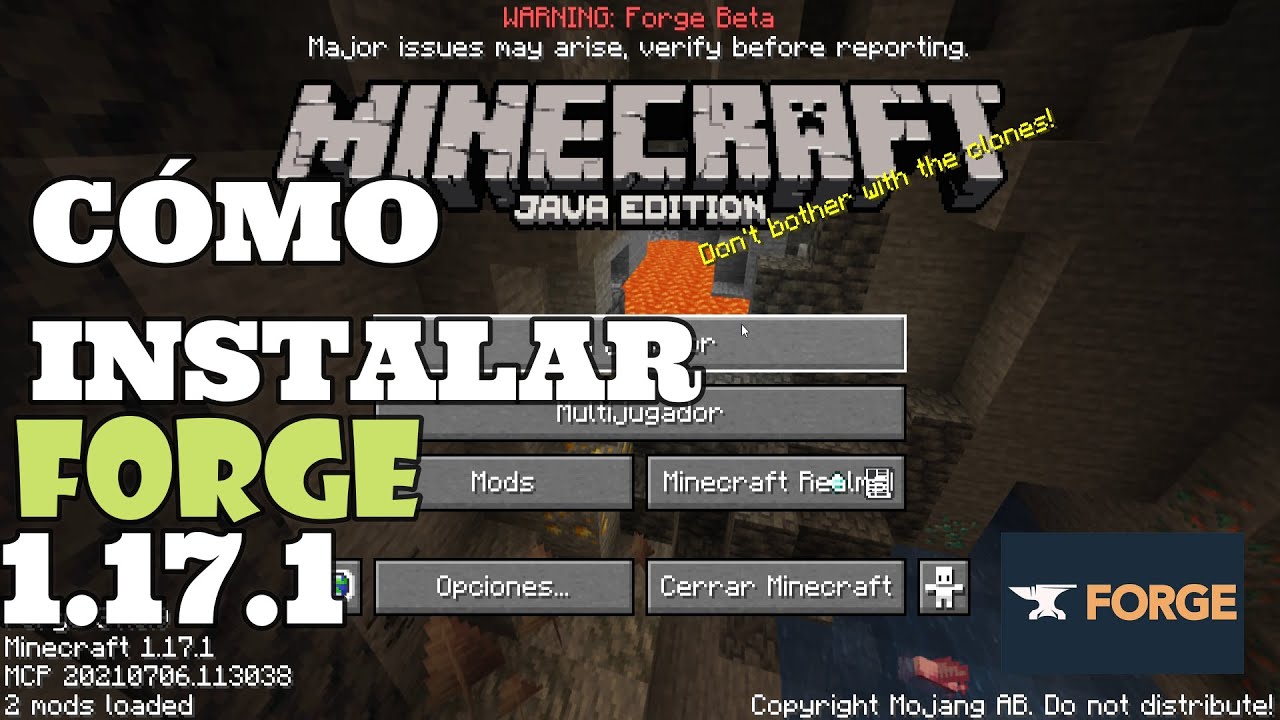 Cómo Instalar FORGE Para Minecraft 1.17.1 Para PREMIUM Y NO PREMIUM ...