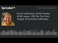 acim lesson 230 plus text from chapter 29 by david hoffmeister a course in miracles