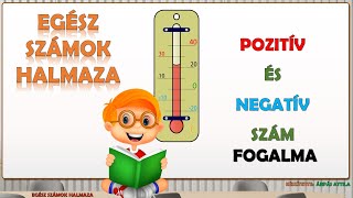 EGÉSZ SZÁMOK HALMAZA – NEGATÍV ÉS POZITÍV SZÁM FOGALMA