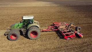 Vaderstad XL 625 + FENDT || Field Tillage || DJI Mini 2 ||