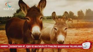 SUDAN'DAN AT, EŞEK VE MAYMUN ETİ İTHALİNE BAKANDAN YALANLAMA