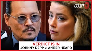 LIVE: Verdict Is In - Johnny Depp  v. Amber Heard Defamation Trial