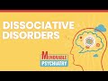 Dissociation and Dissociative Disorder Mnemonics (Memorable Psychiatry Lecture)